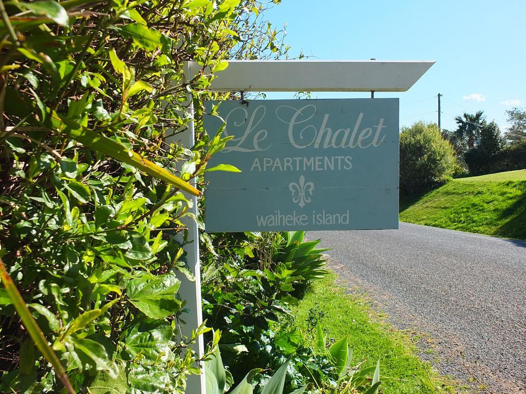 Le Chalet Waiheke Apartments Ostend Kültér fotó
