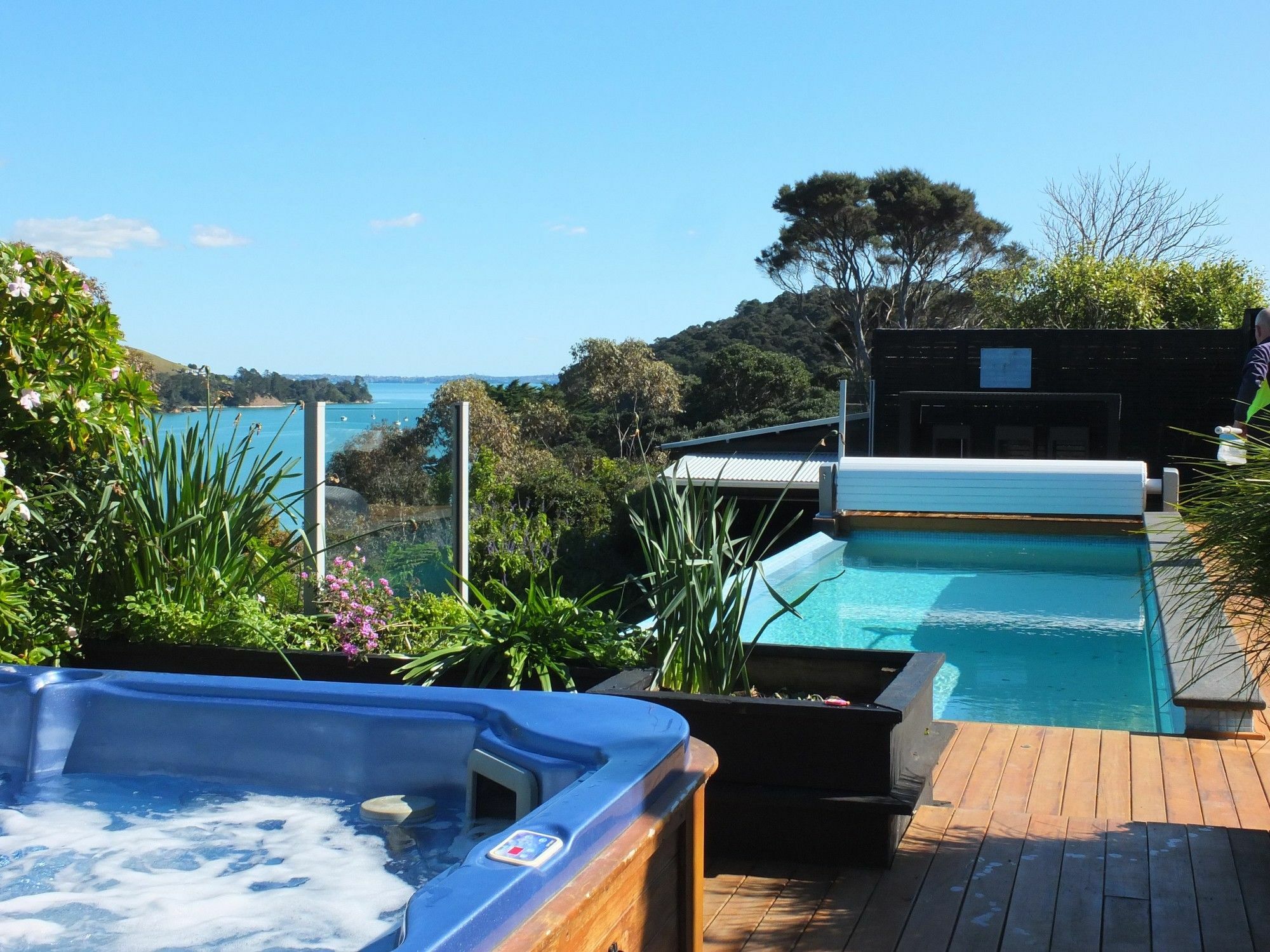 Le Chalet Waiheke Apartments Ostend Kültér fotó